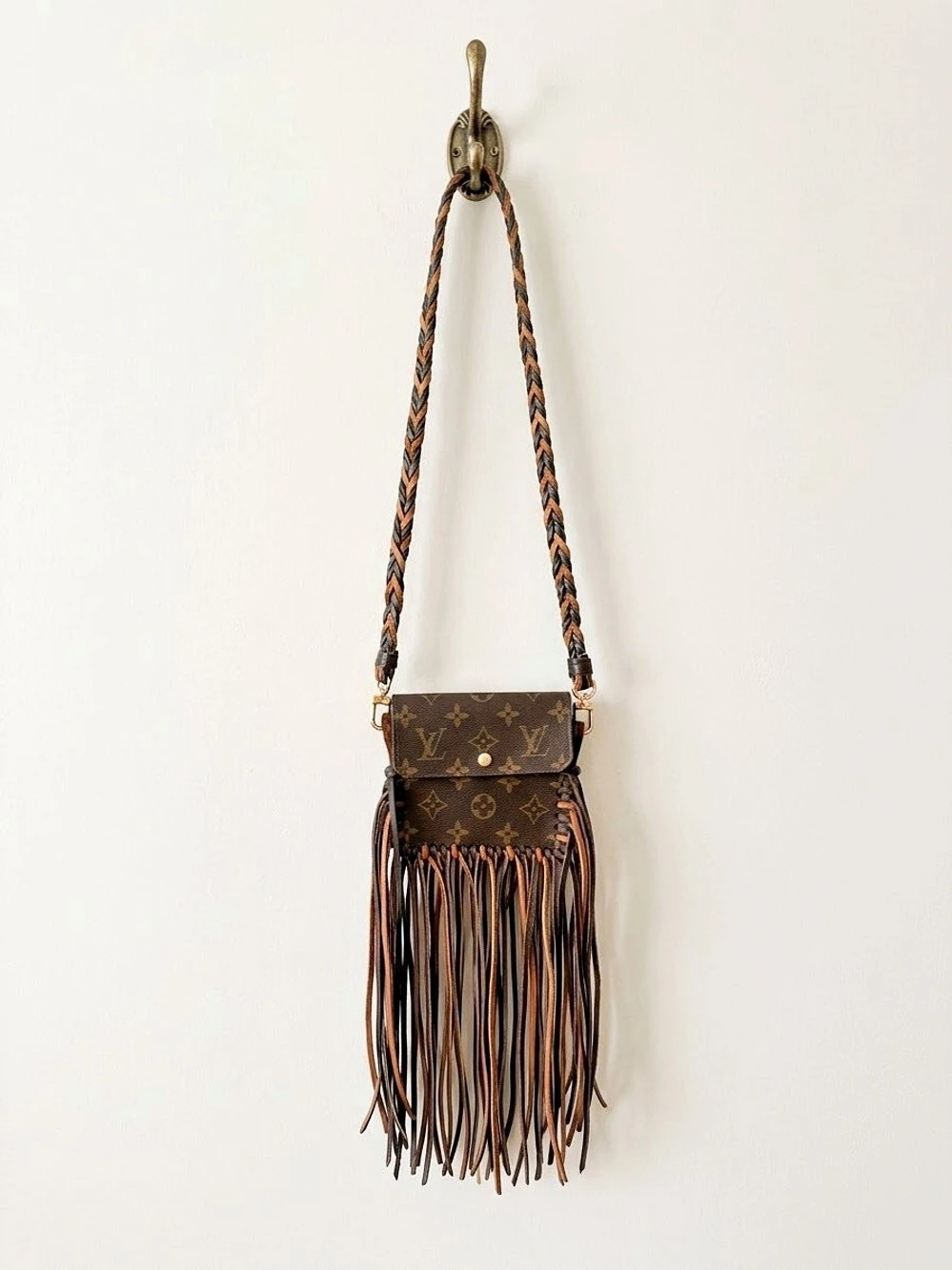 Louis Vuitton Monogram Fringe Crossbody Bag